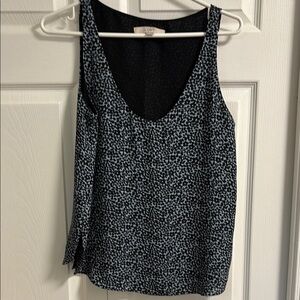LOFT Black Camisole Sleeveless Top